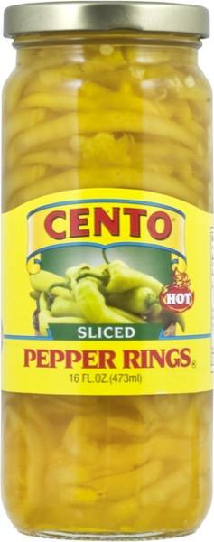 Cento Sliced Pepper Rings 16oz