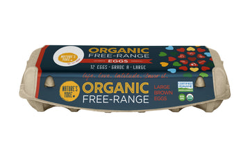Nature’s Yoke Organic Free-Range Large Brown Eggs