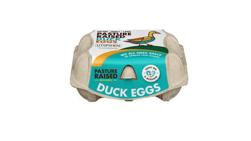 Utopihen Farms Pasture Raised Non-GMO Duck Eggs - 6 Pack