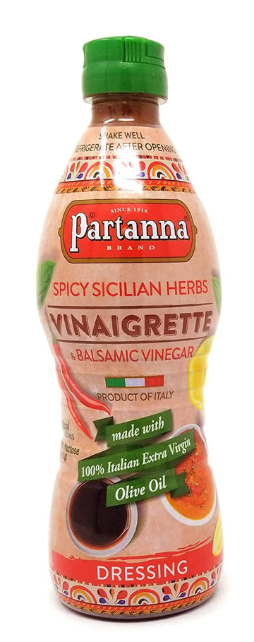 Partanna Spicy Sicilian Herb Vinaigrette 16oz