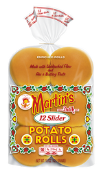 Martin's Sliders Potato Rolls - 12 Each