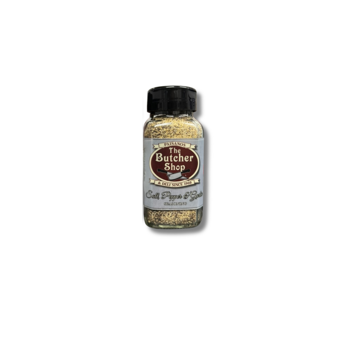 Paisanos Signature Salt, Pepper, & Garlic Seasoning | Paisanos Butcher Shop