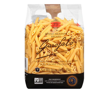 Garofalo Penne Mezzani Rigate Pasta. 16 oz