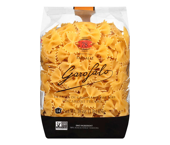 Garofalo Farfalle Pasta. 16 oz.