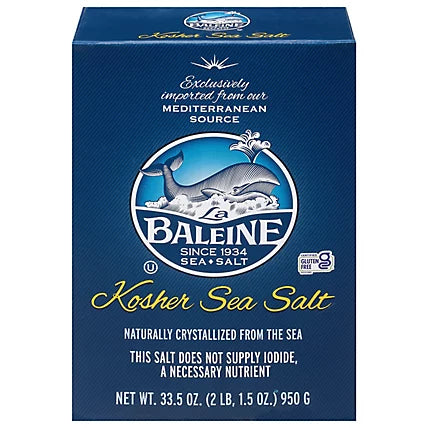 La Baleine Kosher Sea Salt