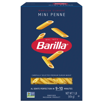 Barilla Mini Penne 16oz Box