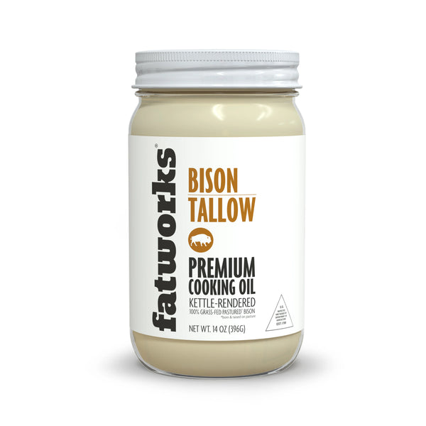 Bison Tallow. Fatworks 14oz