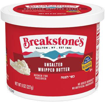 Breakstone's Unsalted Whipped Butter. 8 oz.