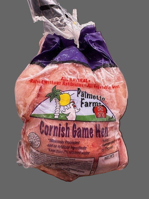 Cornish Hen Game Frozen