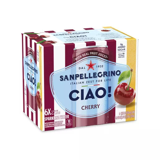 Sanpellegrino CIAO! Cherry. 6-11.15 fl. oz.