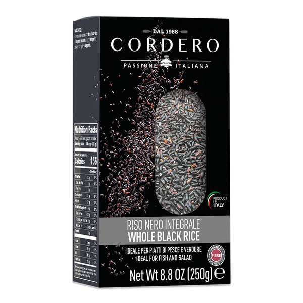 Cordero Whole Black Rice. 8.8 oz.