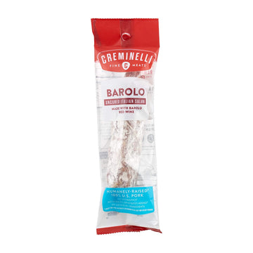 Barolo, Uncured Italian Salami, Creminelli. 5.5 0z.