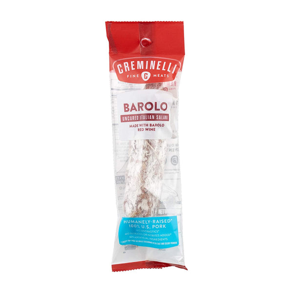 Barolo, Uncured Italian Salami, Creminelli. 5.5 0z.