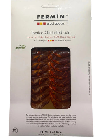 Fermin Iberico Grain-Fed Loin. 2oz.