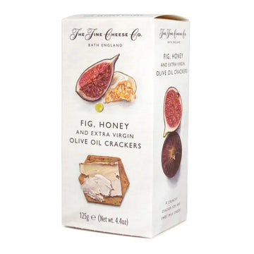 Fig Honey & Extra Virgin Olive Oil Crackers. 4.4 oz. The Fine Cheese Co.