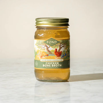 Fond Chicken broth. 14oz
