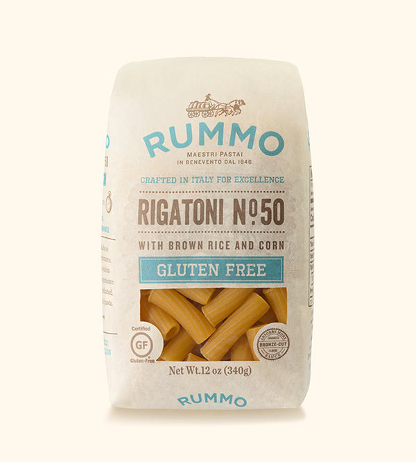 Rummo, Gluten Free, Rigatoni Pasta. 12 oz. #50
