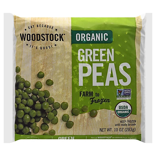 Frozen Organic Green Peas