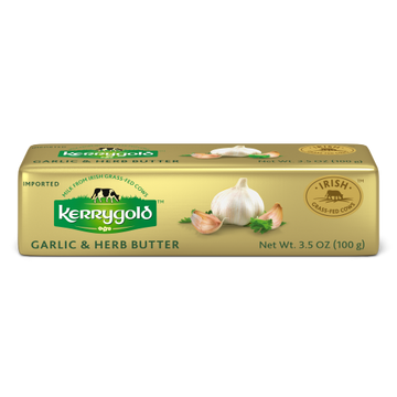 Kerrygold Garlic & Herb Butter. 3.5 oz.