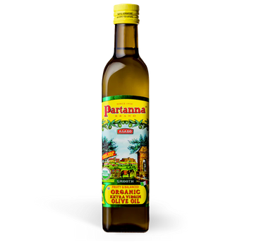 Partanna Organic Extra Virgin EVOO 750 ml