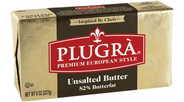 Plugra Unsalted Butter. 8 oz