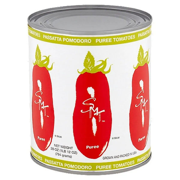 Puree Tomatoes. San Merican Tomatoes. 28 oz.