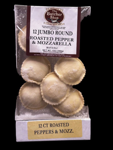Paisanos Roasted Pepper & mozzarella Raviolis