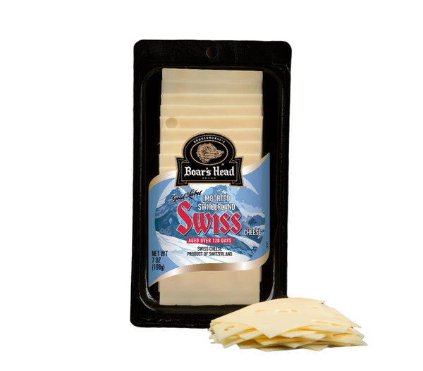Boar's Head , Swiss Cheese, Aged Over 120 Days. 7 oz.