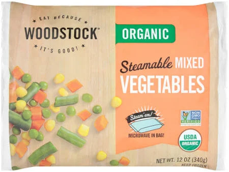 Frozen Organic Steamable Mix Vegetables