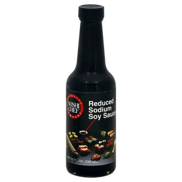 Sushi Chef Reduced Sodium Soy Sauce. 10oz