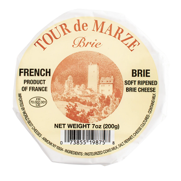 Brie Cheese, Tour De Marze. 7 oz