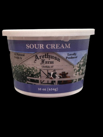 Sour Cream, Arethusa Farm. 16 oz.