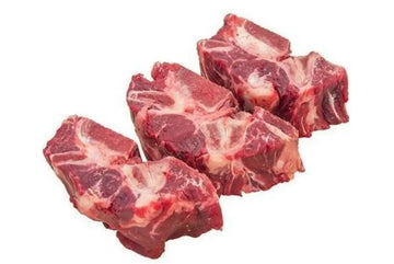 Beef Neck Bones. 2.5 lbs Bag Avg. Frozen
