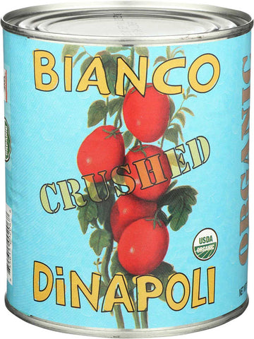 Bianco Dinapoli. Crushed Tomatoes. Organic. 28 oz.