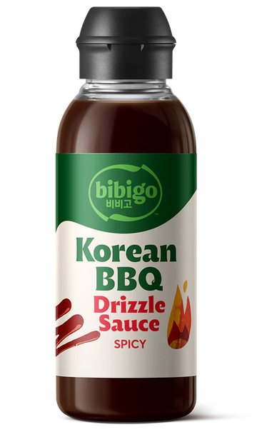 Bibigo Korean BBQ Sauce, Drizzle Sauce Spicy. 12.16 oz