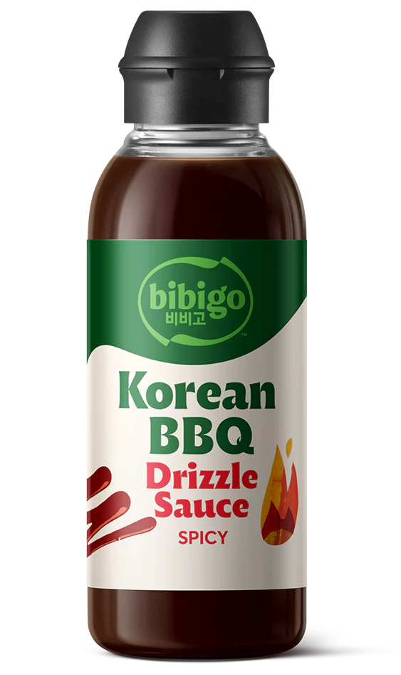 Bibigo Korean BBQ Sauce, Drizzle Sauce Spicy. 12.16 oz