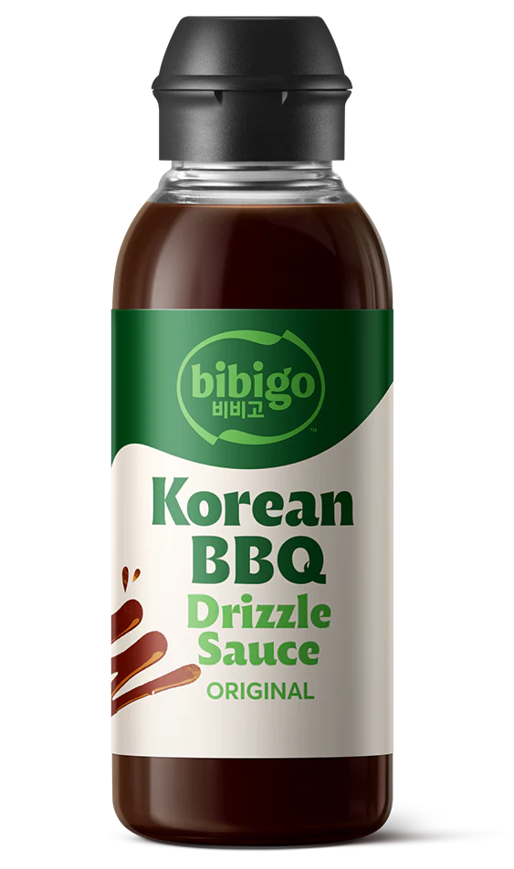 Bibigo Koren BBQ, Drizzle Sauce Original, 12.16 oz