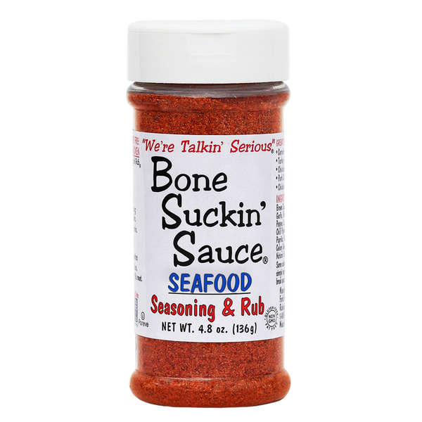 Bone Suckin Sauce Seafood Seasoning & Rub 4.8oz