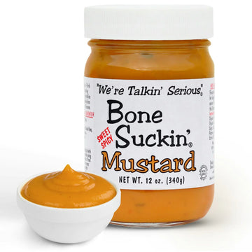 Bone Suckin Mustard Sweet spicy 12oz