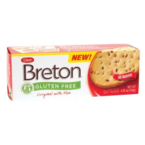 Dare Breton, Flax & Sea Salt, Gluten Free. 4.76 oz.