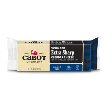 cabot Extra Sharp Cheddar Cheese. 8 oz