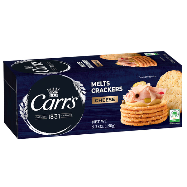 Carr's Melts Crackers Cheese. 5.3 oz.
