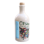 Organic Extra Virgin Olive Oil 17oz Ceramic Art.