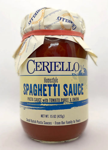 Ceriello Homestyle Spaghetti Sauce. 15 oz.