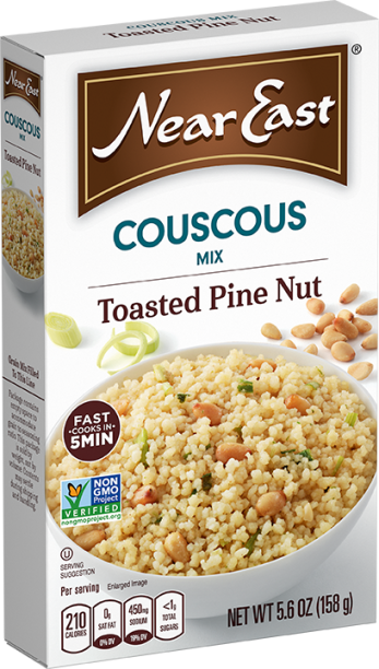 Near East, Couscous, Mix toasted Pine Nut. 5.6 oz