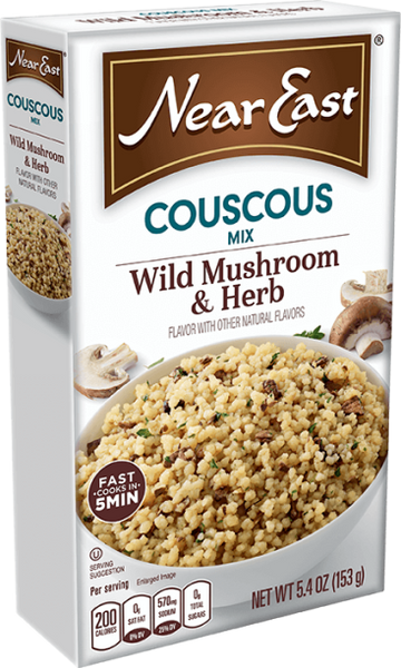 Near East, Couscous Mix Wild Mushroom & Herb. 5.4 oz.