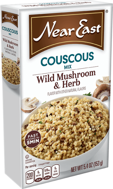 Near East, Couscous Mix Wild Mushroom & Herb. 5.4 oz.