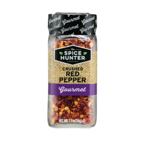 Spice Hunter Crushed Red Pepper. 1.3 oz.
