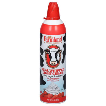 Farmland Real Whipped Light Cream. 14 oz.