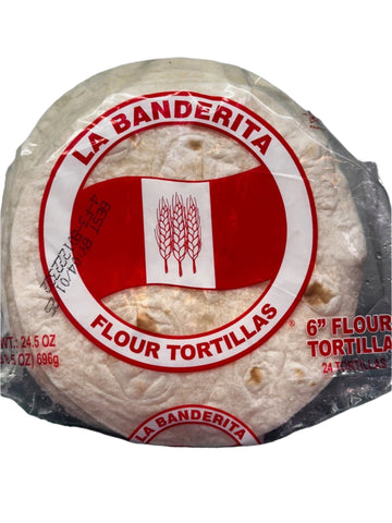 Flour Tortillas La Banderita. 24 Tortillas